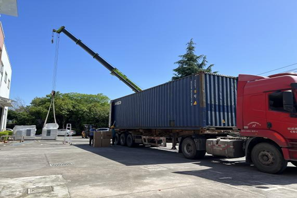 Участок отгрузки готовой продукции.